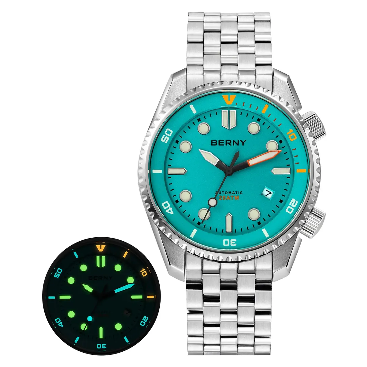 Montre Berny AM155MS Automatique – Argent