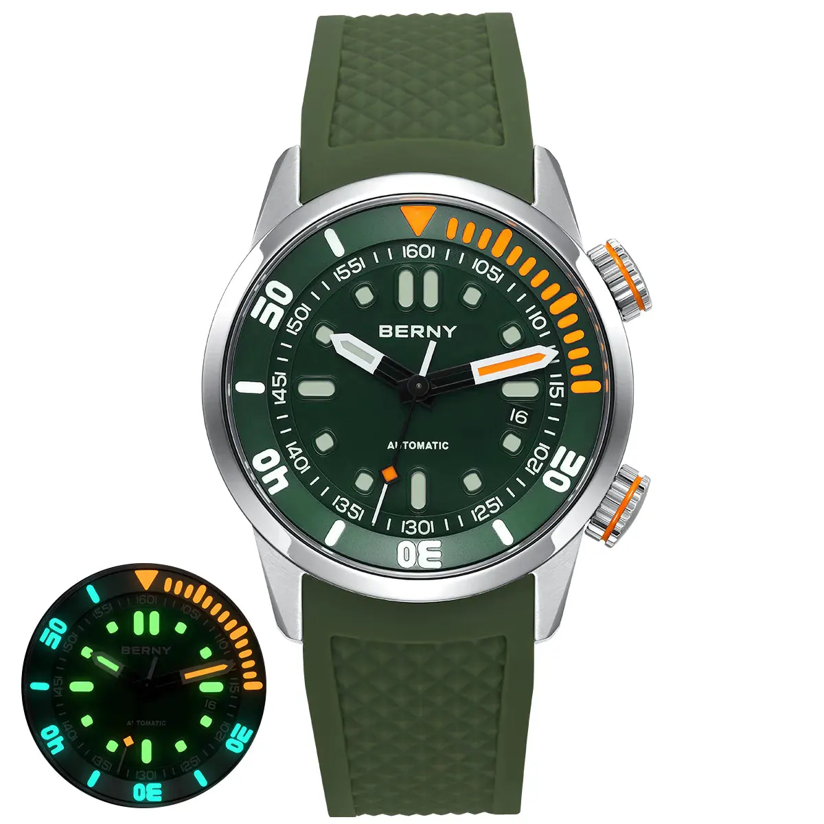 Montre Berny AM339M Automatique – Vert