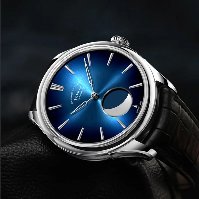 Montre Borman Automatique 41,5 mm – Argent