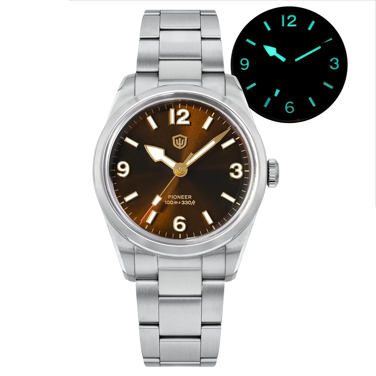 Montre Watchdives WD1960S Quartz 36,5 mm – Verre saphir