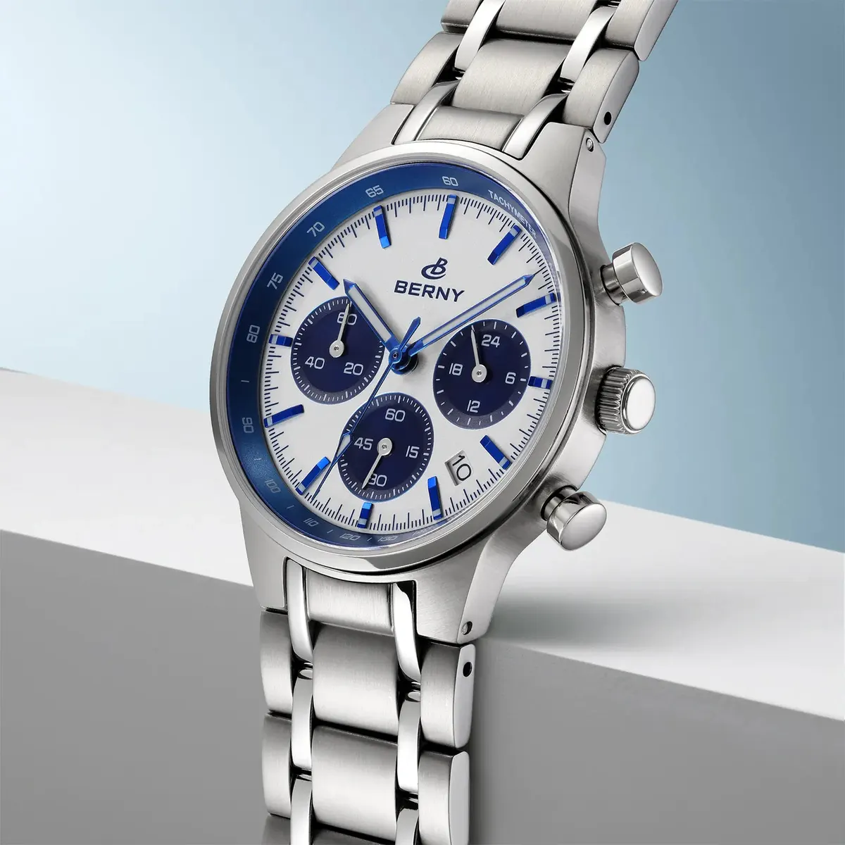 Montre Berny Quartz – Bleu