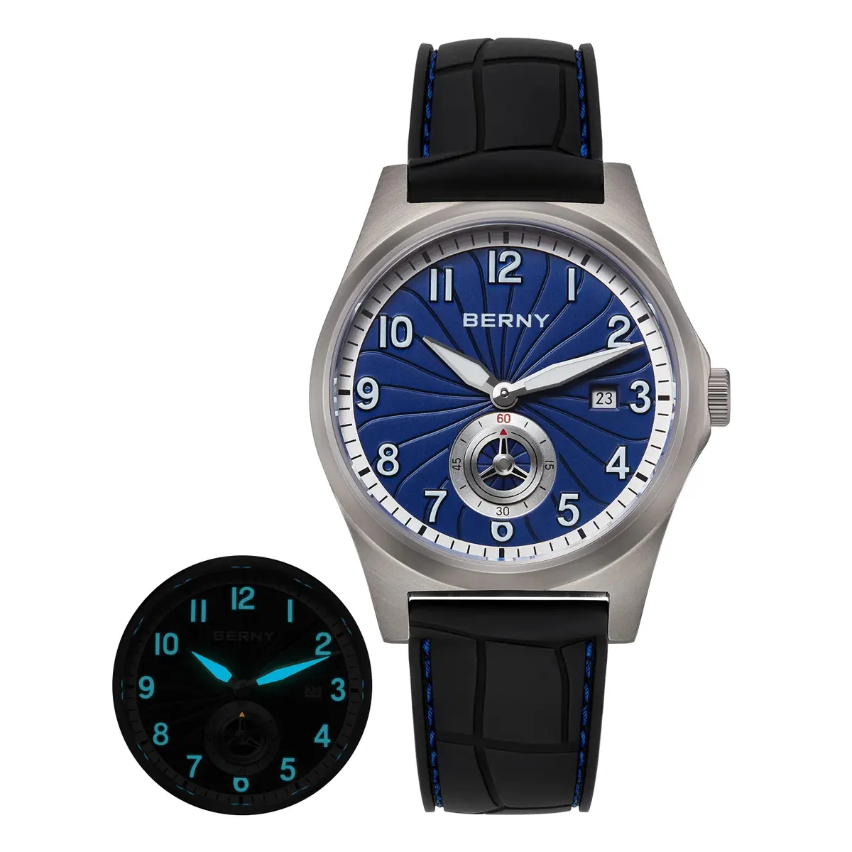 Montre Berny AMT358M Automatique – Bleu