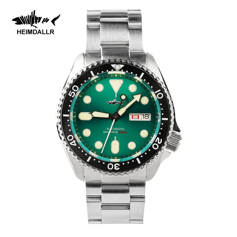 Montre Heimdallr SKX007 Automatique 42 mm – Soleillé vert