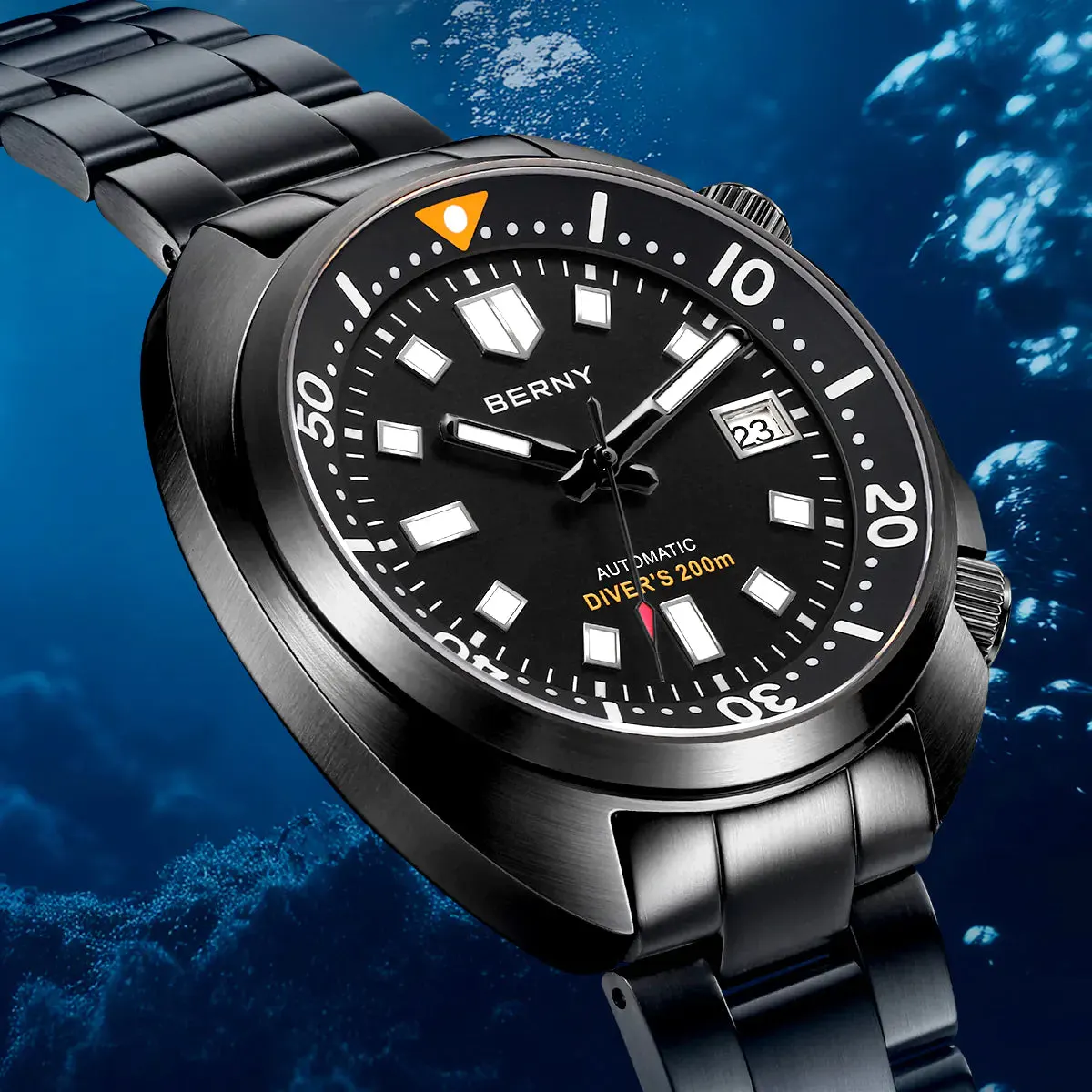 Montre Berny AM1970MS-BLK – Noir