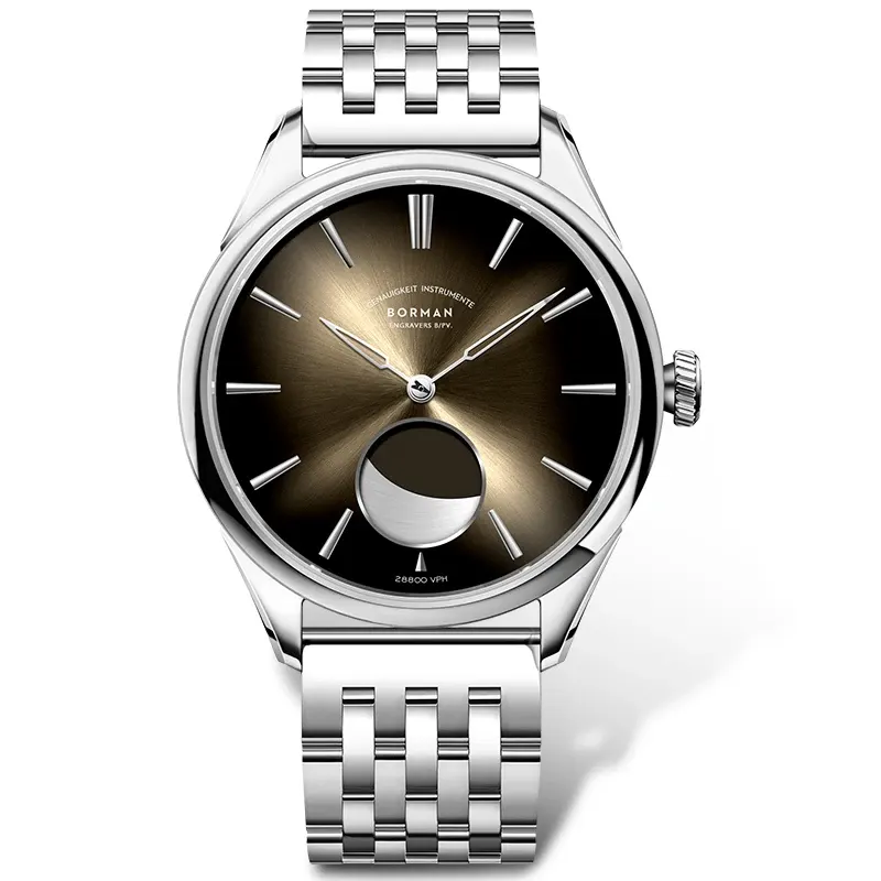 Montre Borman Automatique 41,5 mm – Argent