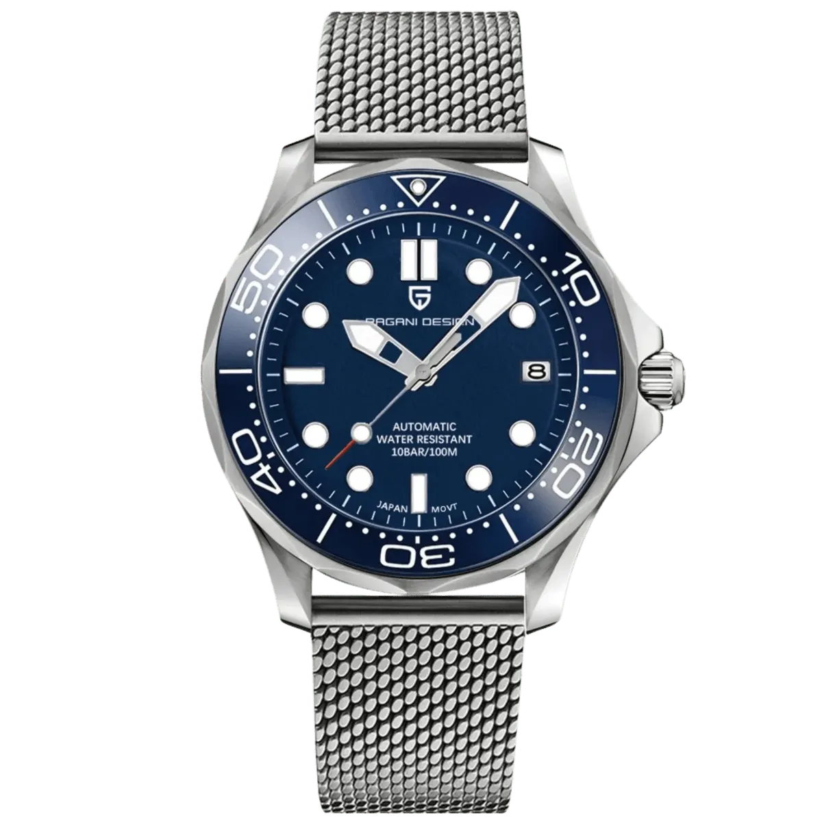 Montre Pagani Design Automatique 42 mm – Bleu