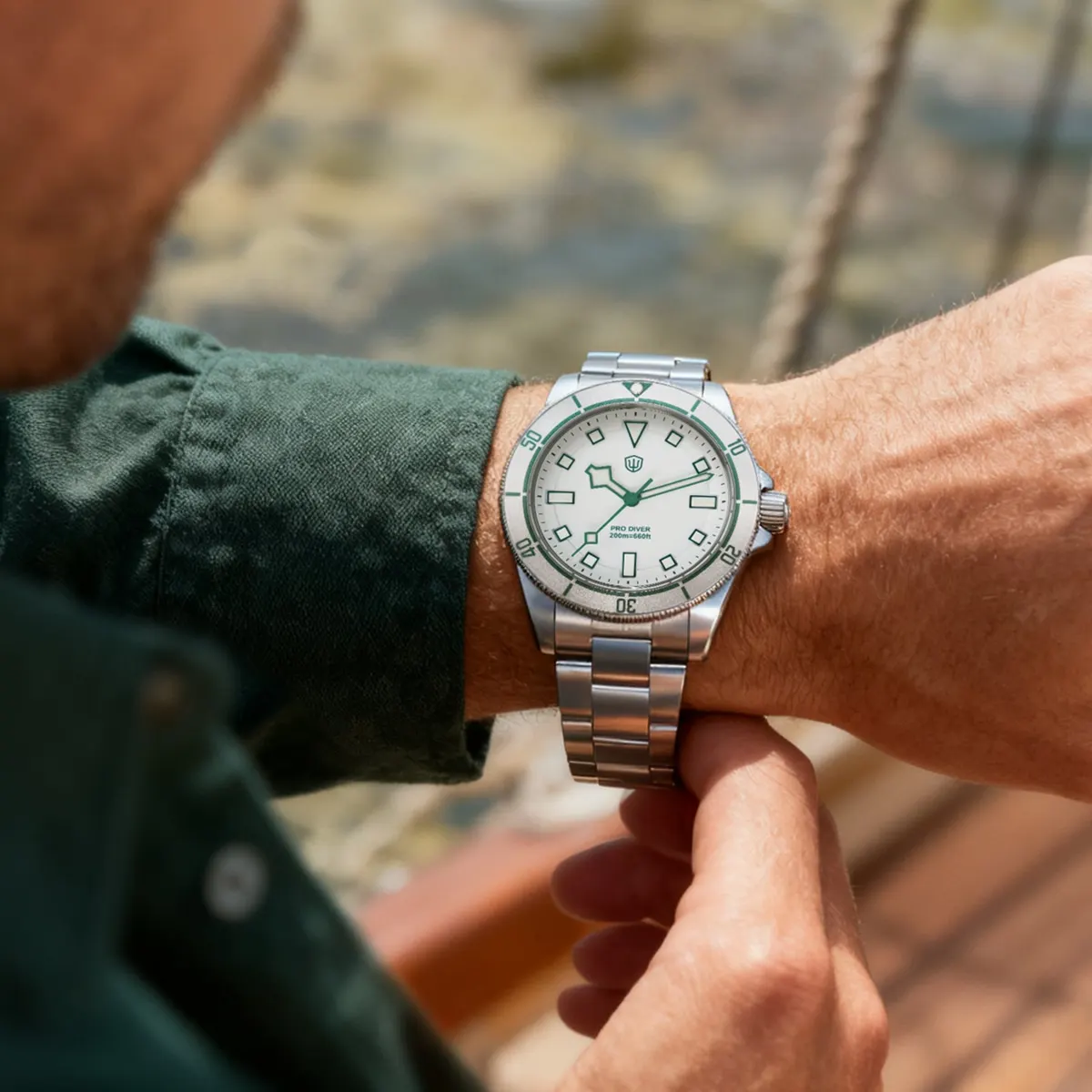 Montre Watchdives WD1969 Quartz 38 mm – Noir