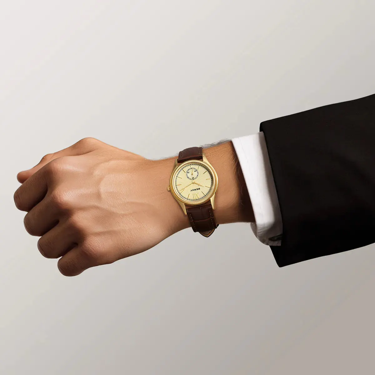 Montre Berny Quartz – Jaune