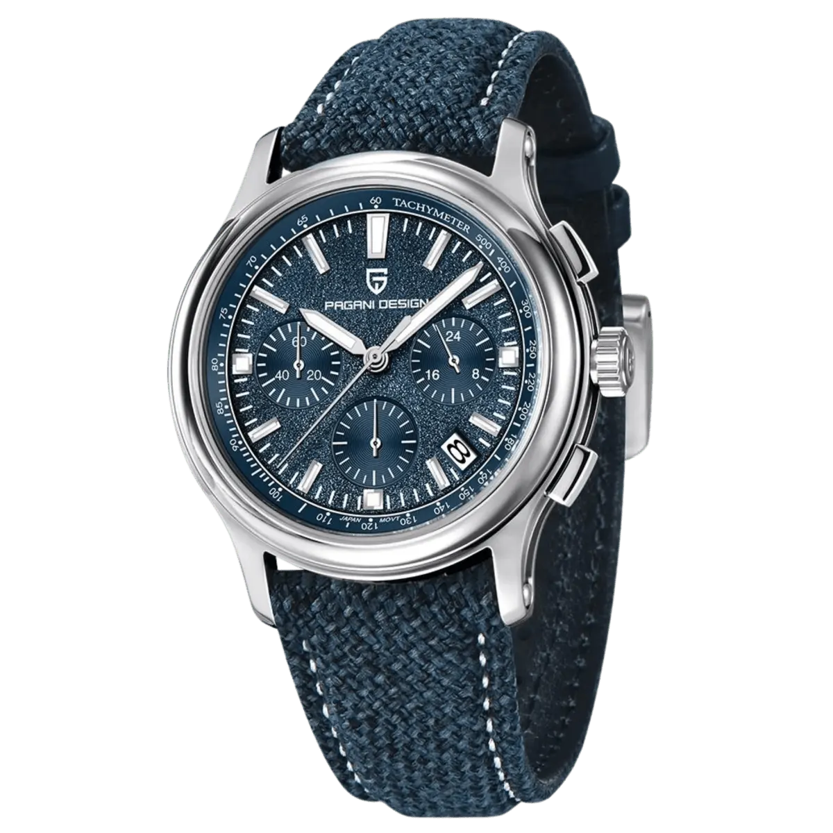 Montre Pagani Design PD-1781 Méca-quartz 40 mm – Bleu
