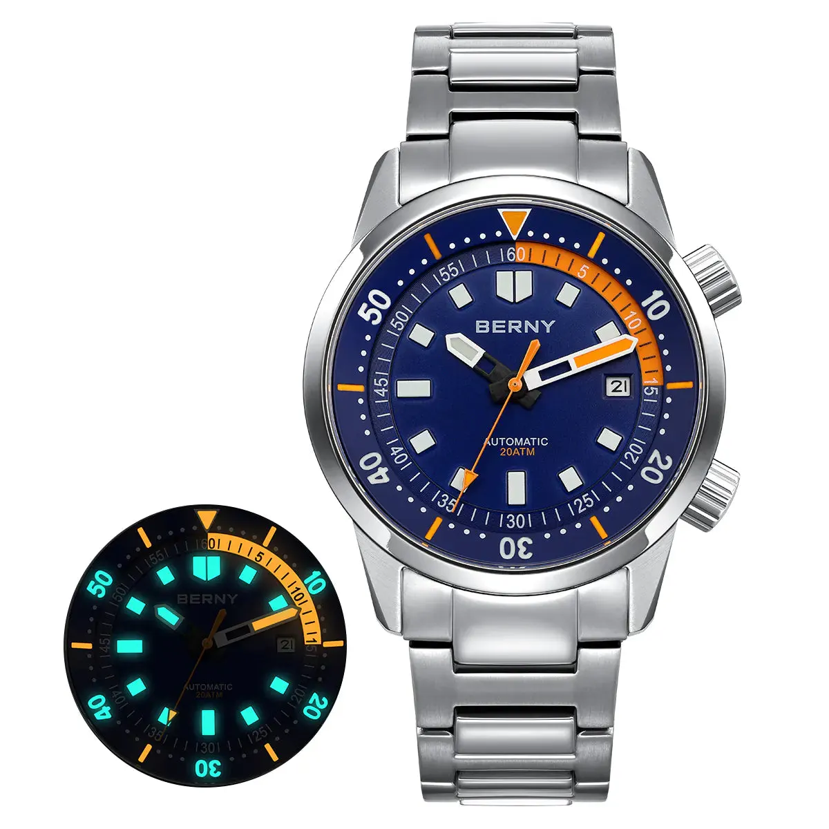 Montre Berny AM439MS Automatique – Bleu