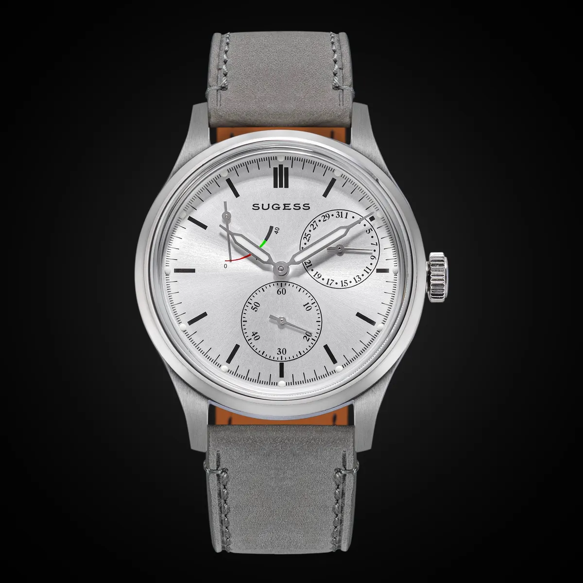 Montre Sugess S458 – Cadran argent
