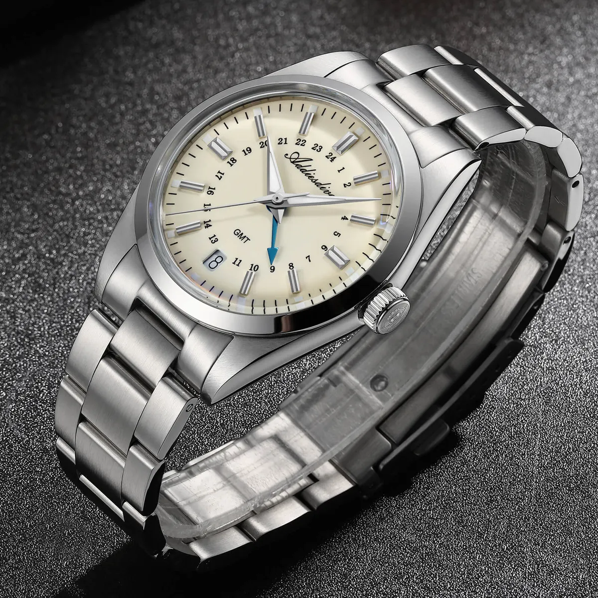 Montre Addiesdive AD2065 Quartz 36 mm – Beige