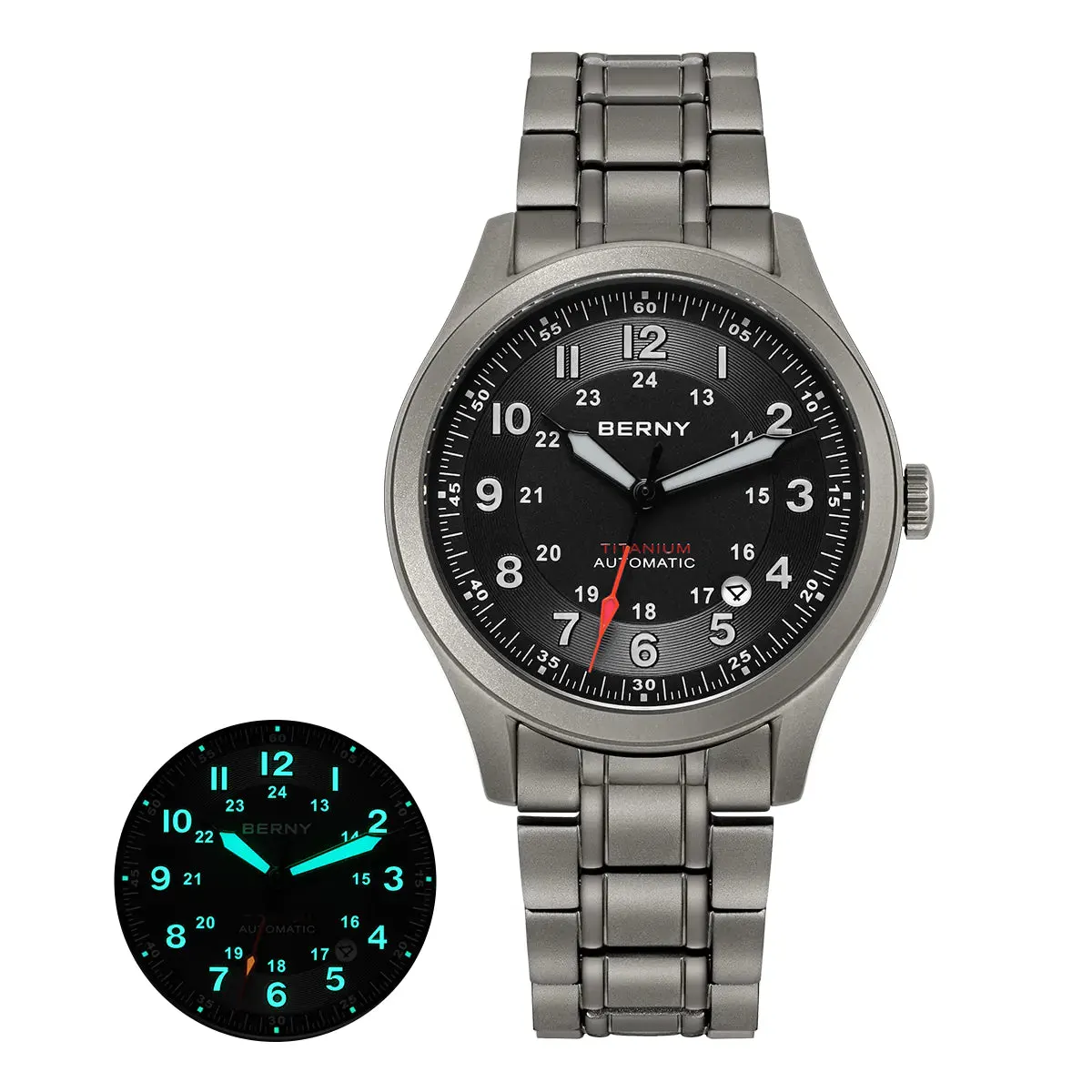 Montre Berny AMT163MS Automatique – Noir