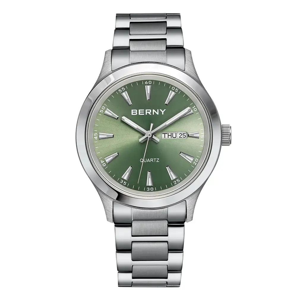 Montre Berny Quartz – Vert