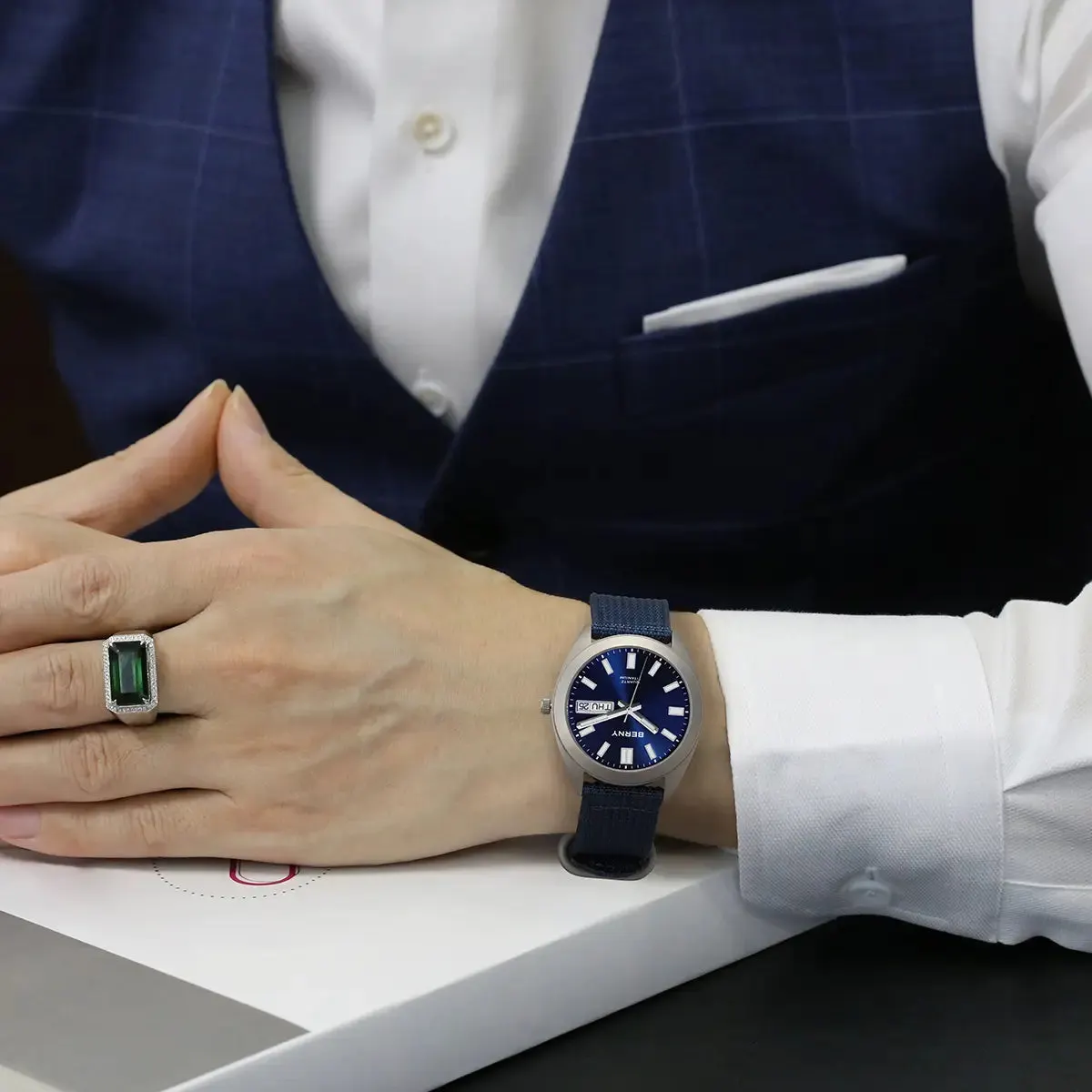 Montre Berny T2567M – Bleu