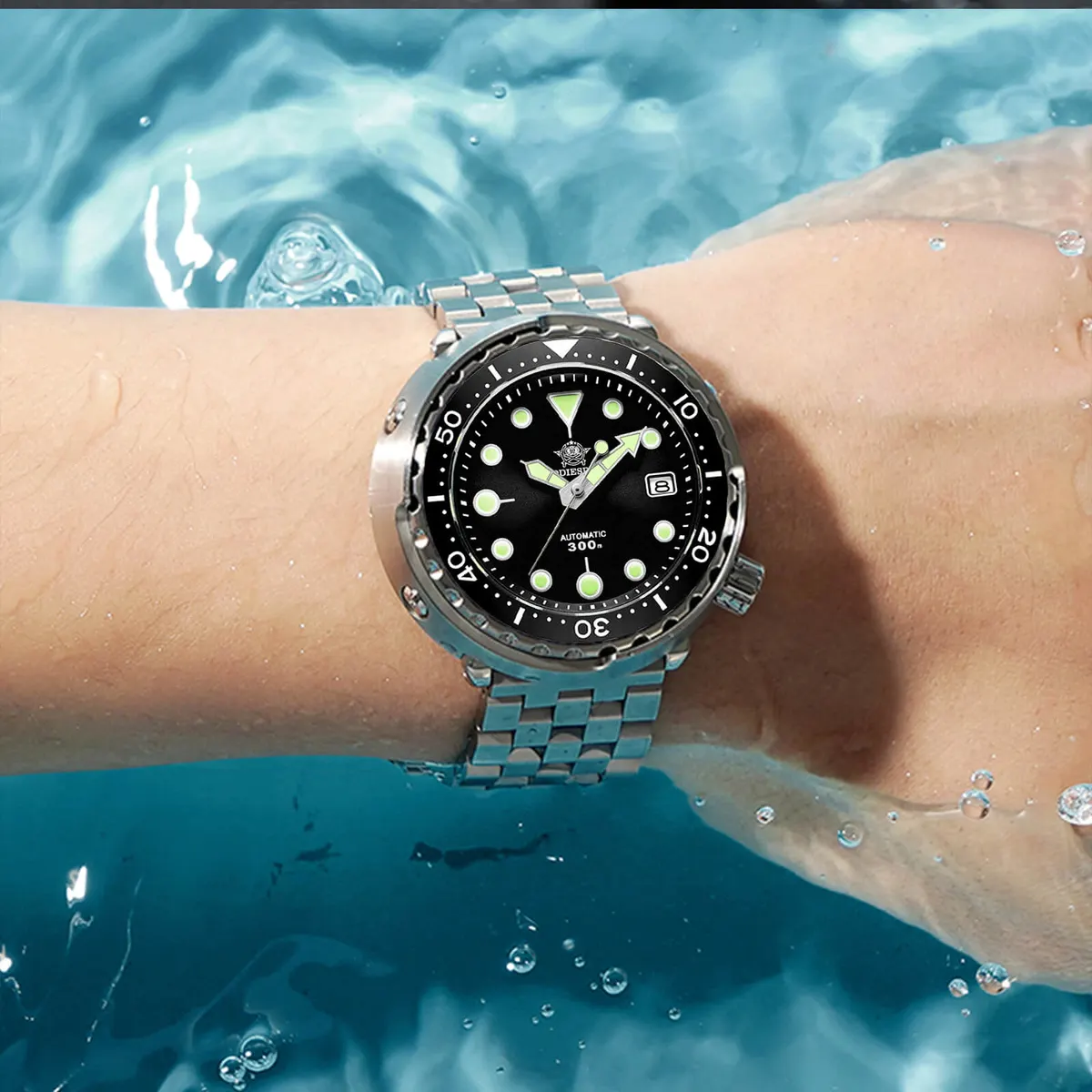 Montre Addiesdive Automatique 47,5 mm – Noir / NH35