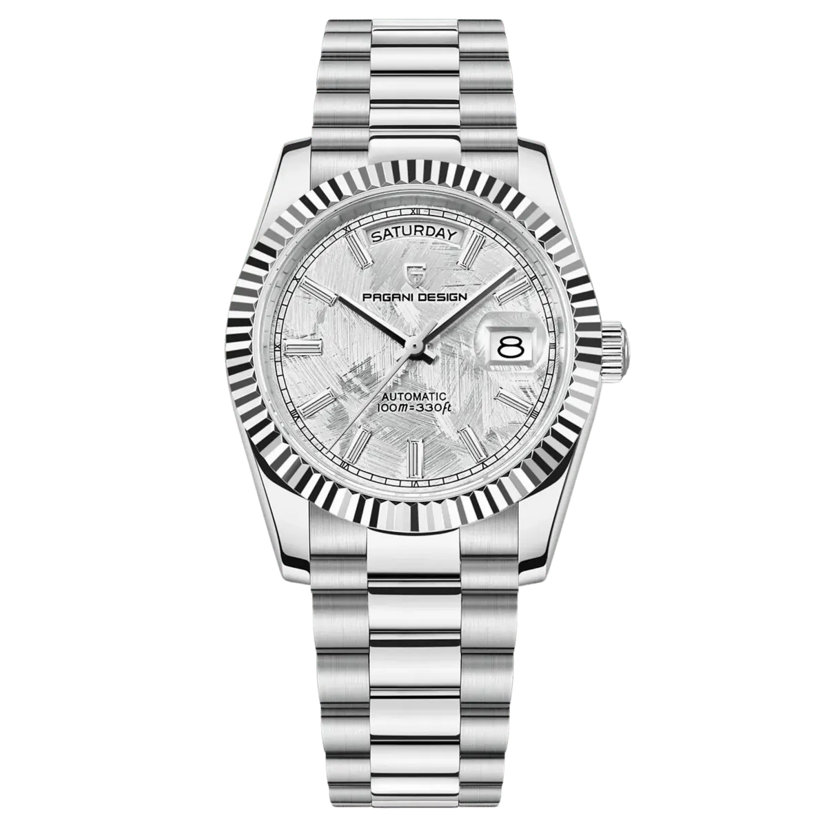 Montre Pagani Design Automatique 40 mm – Argent