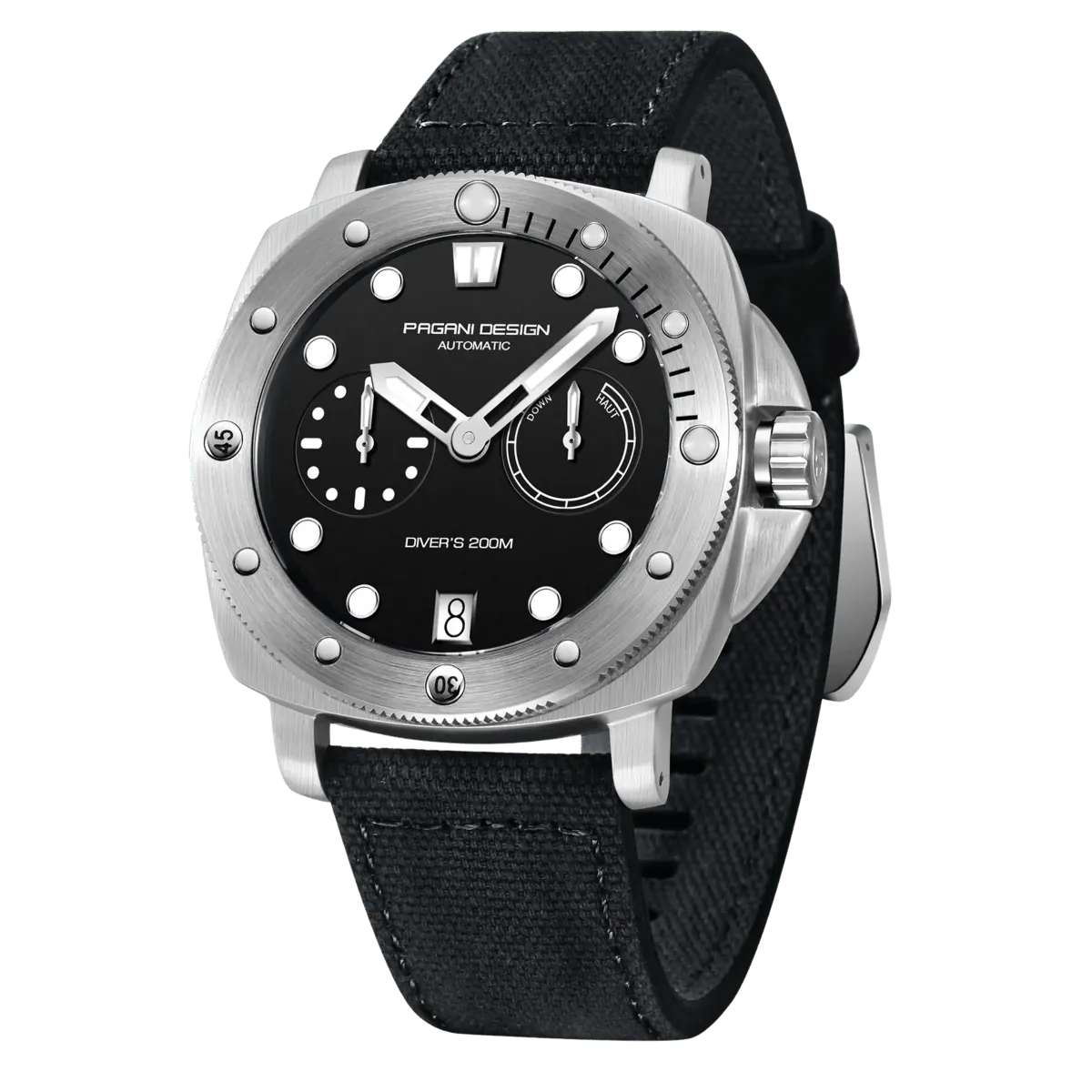Montre Pagani Design PD-1767 Automatique 41 mm – Noir