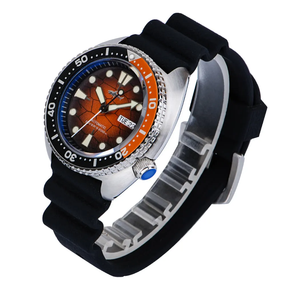 Montre Heimdallr Automatique 45,5 mm – Vert / Acier inoxydable