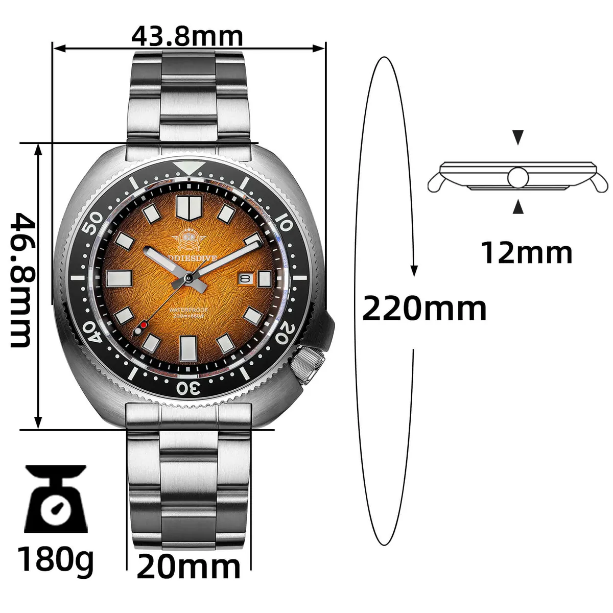 Montre Addiesdive AD2511 – Bleu