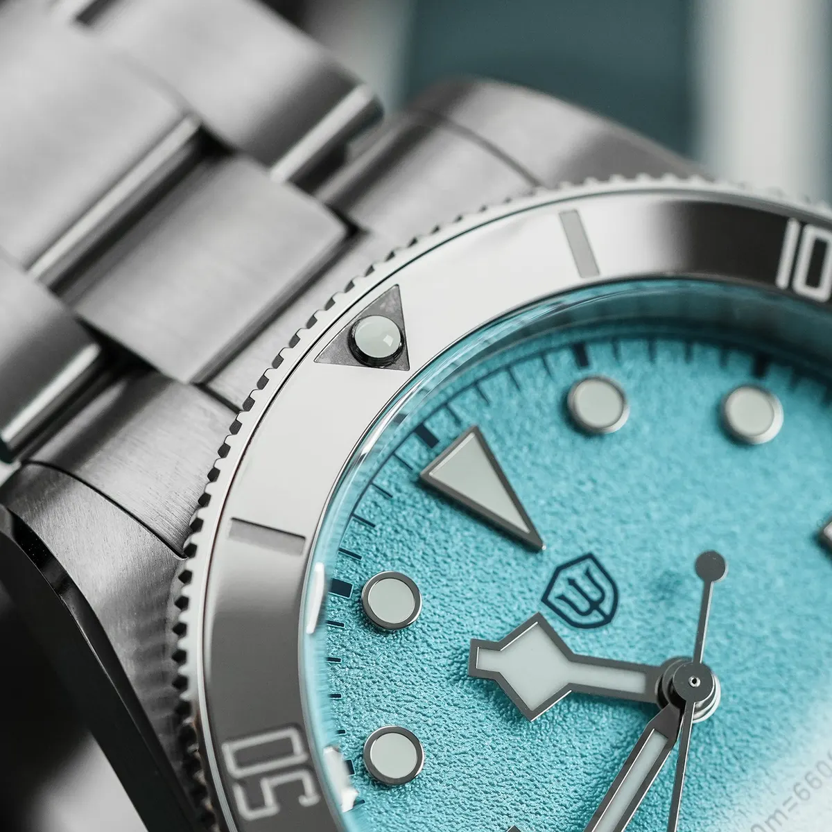 Montre Watchdives WD7922 Quartz 37 mm – Bleu clair