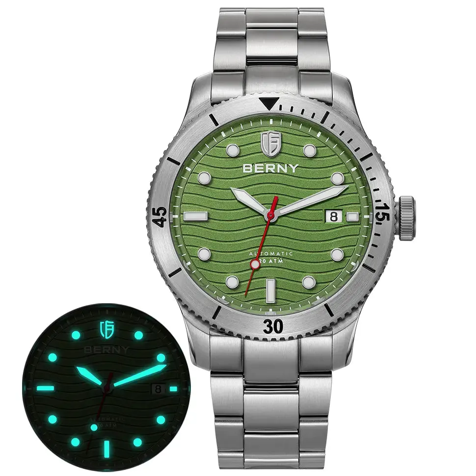Montre Berny AM134M Automatique – Vert