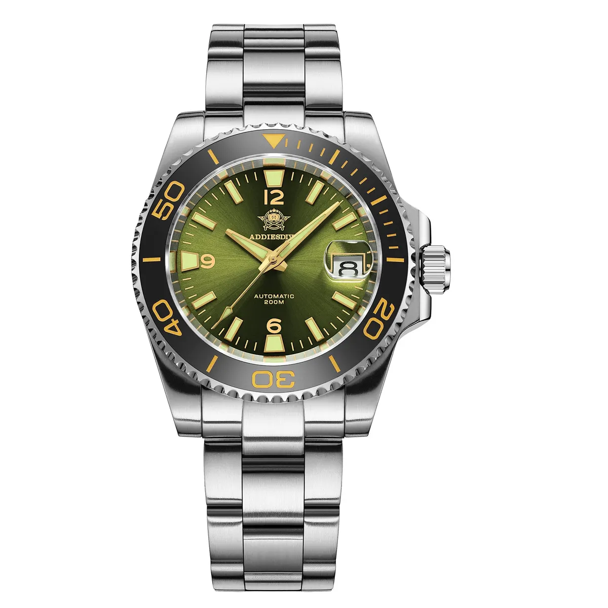 Montre Addiesdive AD2085 Automatique 42,6 mm – Vert