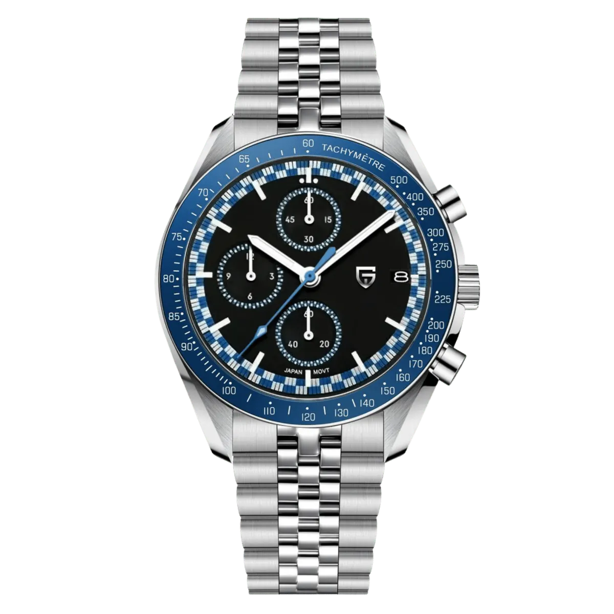 Montre Pagani Design PD-1816 Méca-quartz 40 mm – Bleu