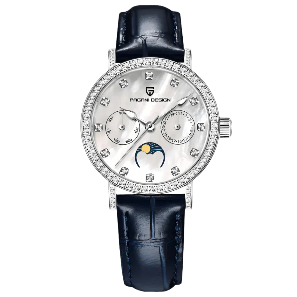 Montre Pagani Design Quartz 33 mm – Bleu
