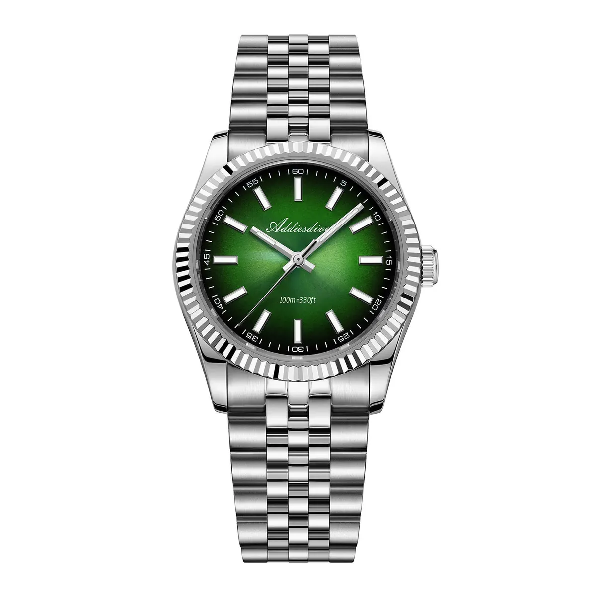 Montre Addiesdive AD2073 Quartz 36 mm – Vert