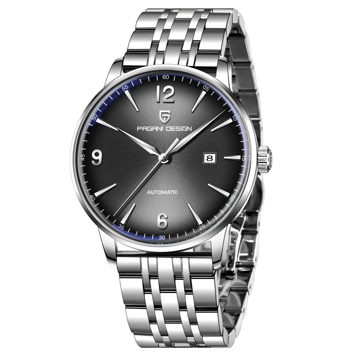 Montre Pagani Design PD-1832 Automatique 42 mm – Noir / Acier