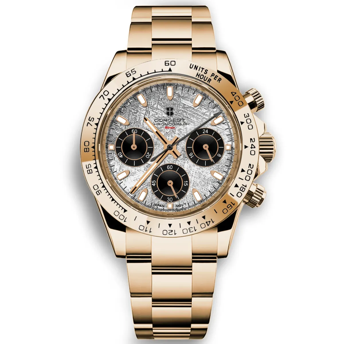 Montre Corgeut Méca-quartz 39 mm – Version 4