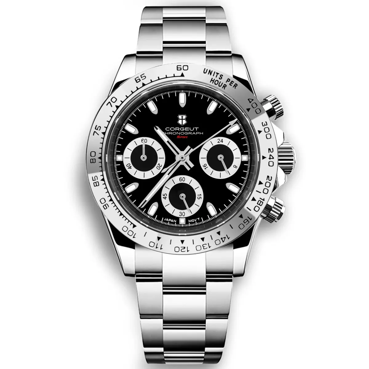 Montre Corgeut Méca-quartz 39 mm – Version 1