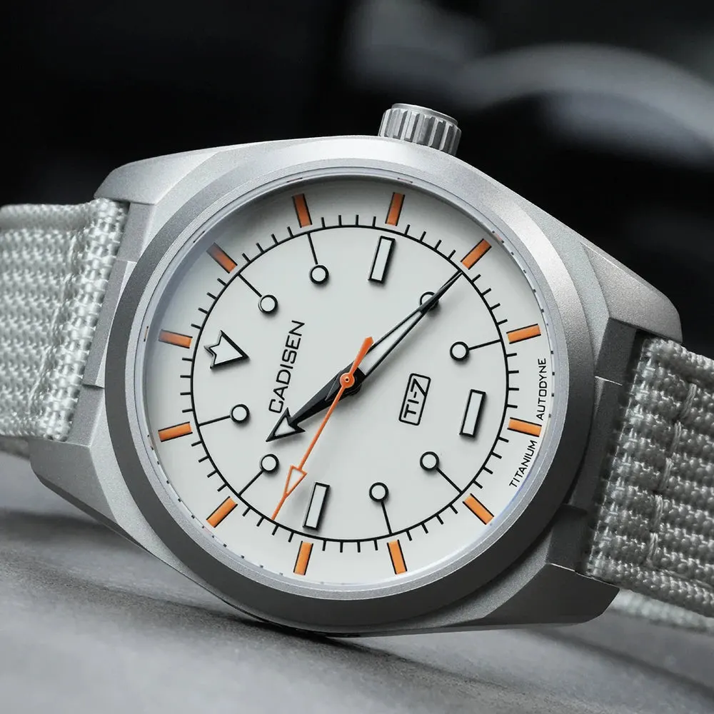 Montre Cadisen Automatique 40 mm – Bleu