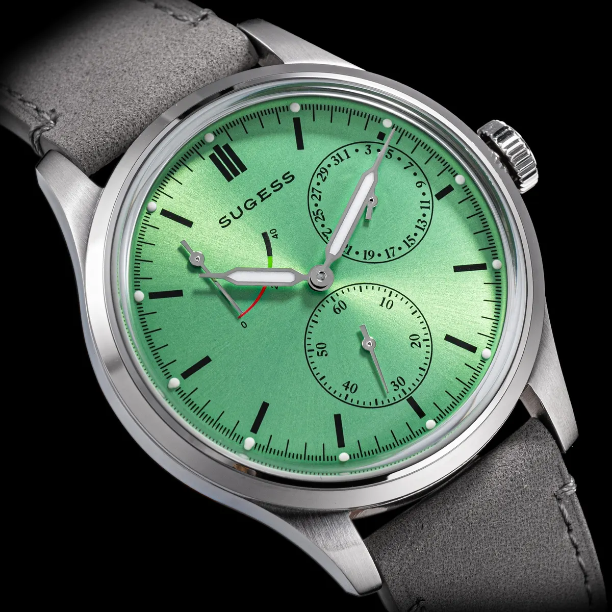 Montre Sugess S458 – Cadran vert