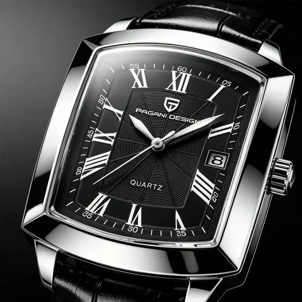 Montre Pagani Design Quartz 33 mm – Blanc marron