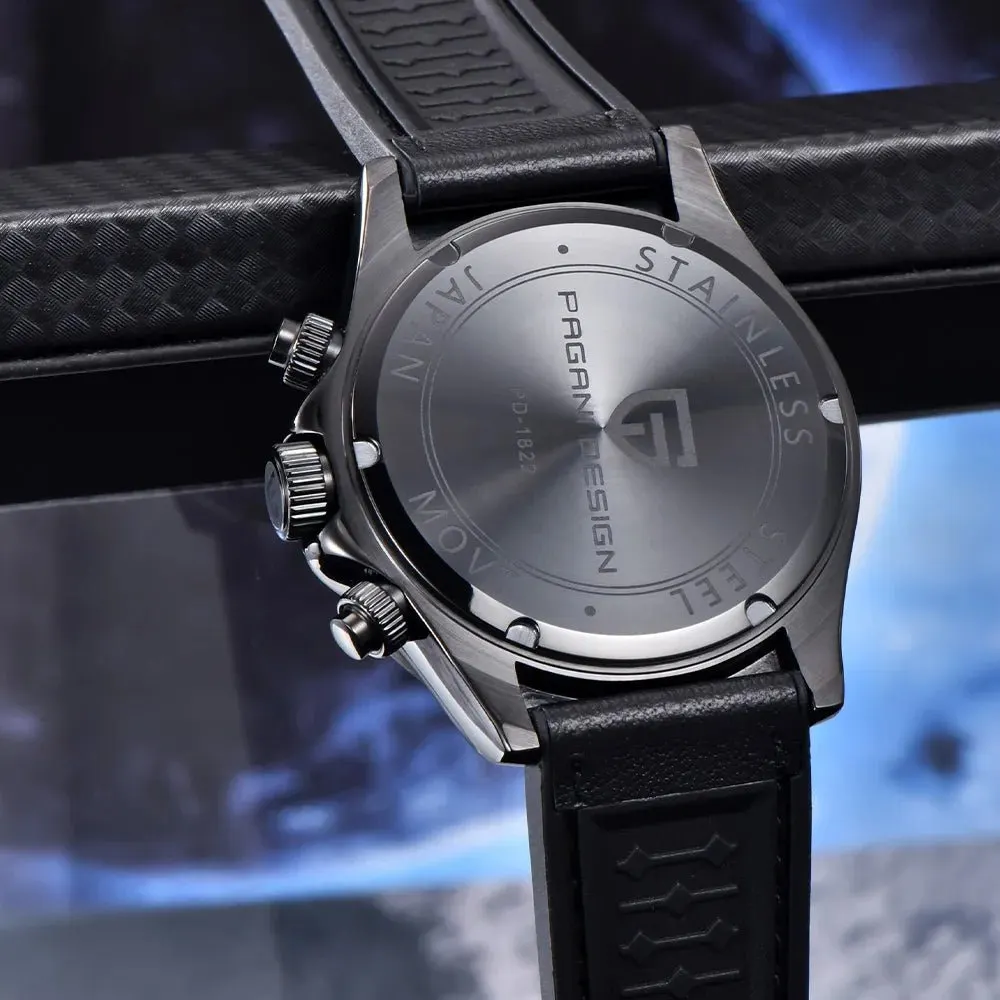Montre Pagani Design Méca-quartz 39,5 mm – Bleu