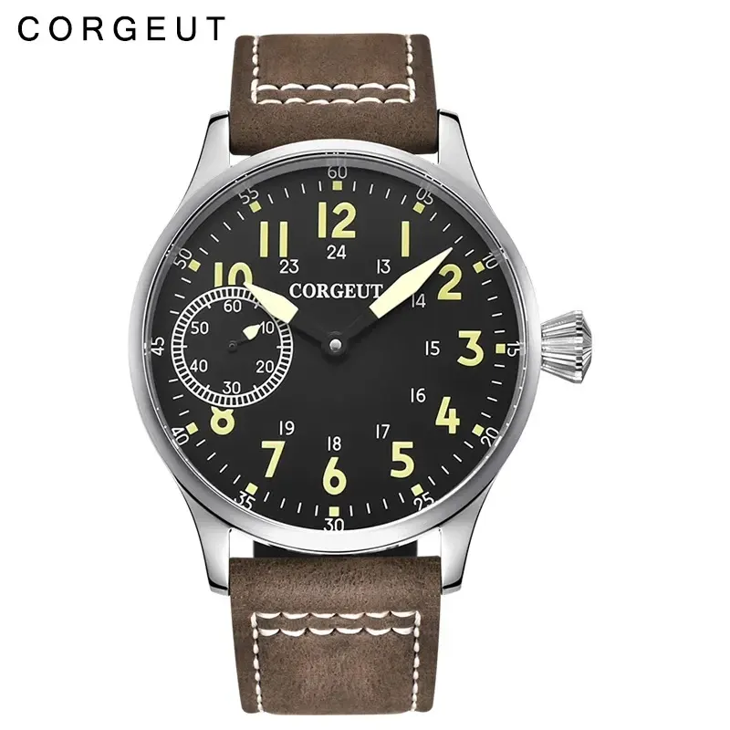Montre Corgeut Mécanique manuel 44 mm – Rose