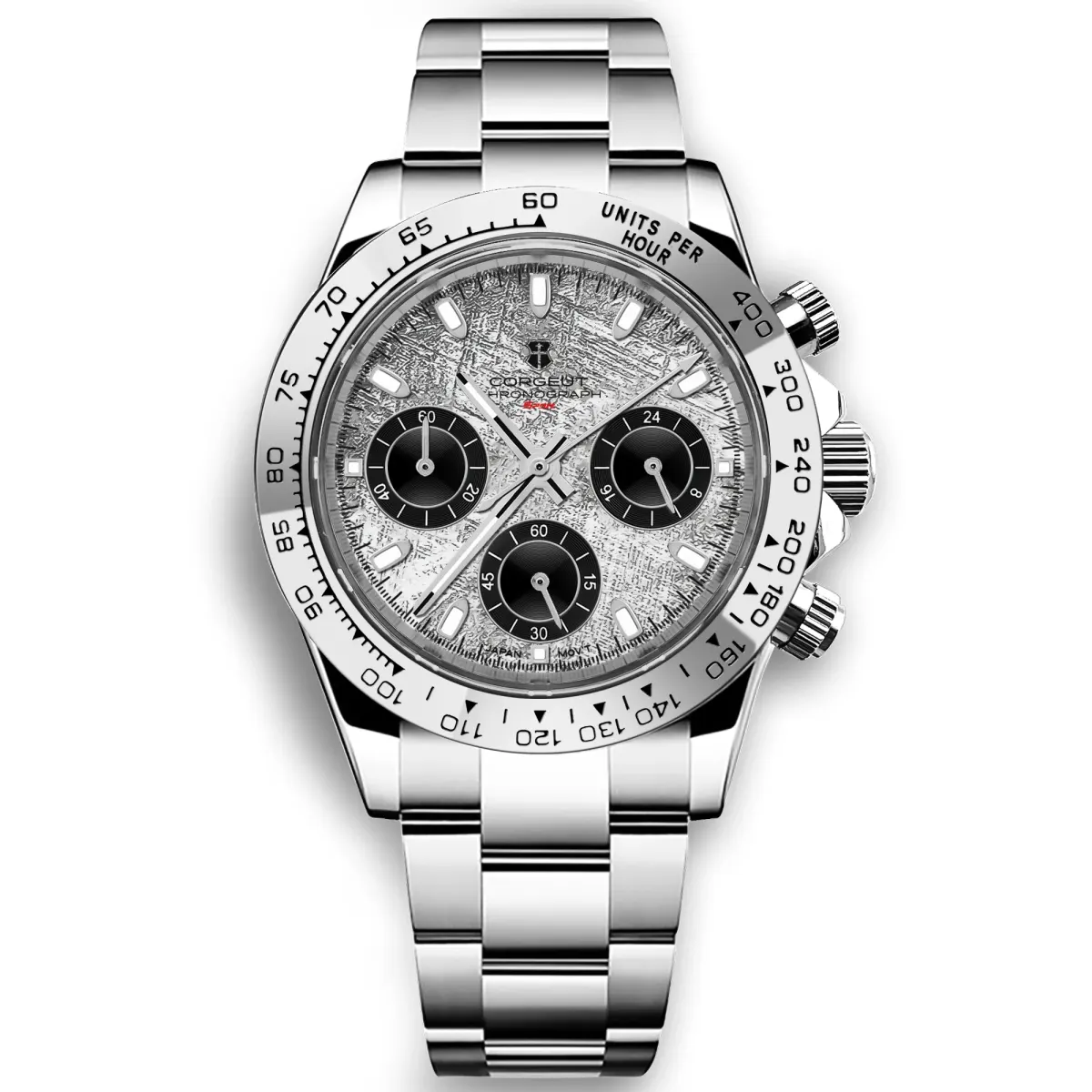 Montre Corgeut Méca-quartz 39 mm – Version 2