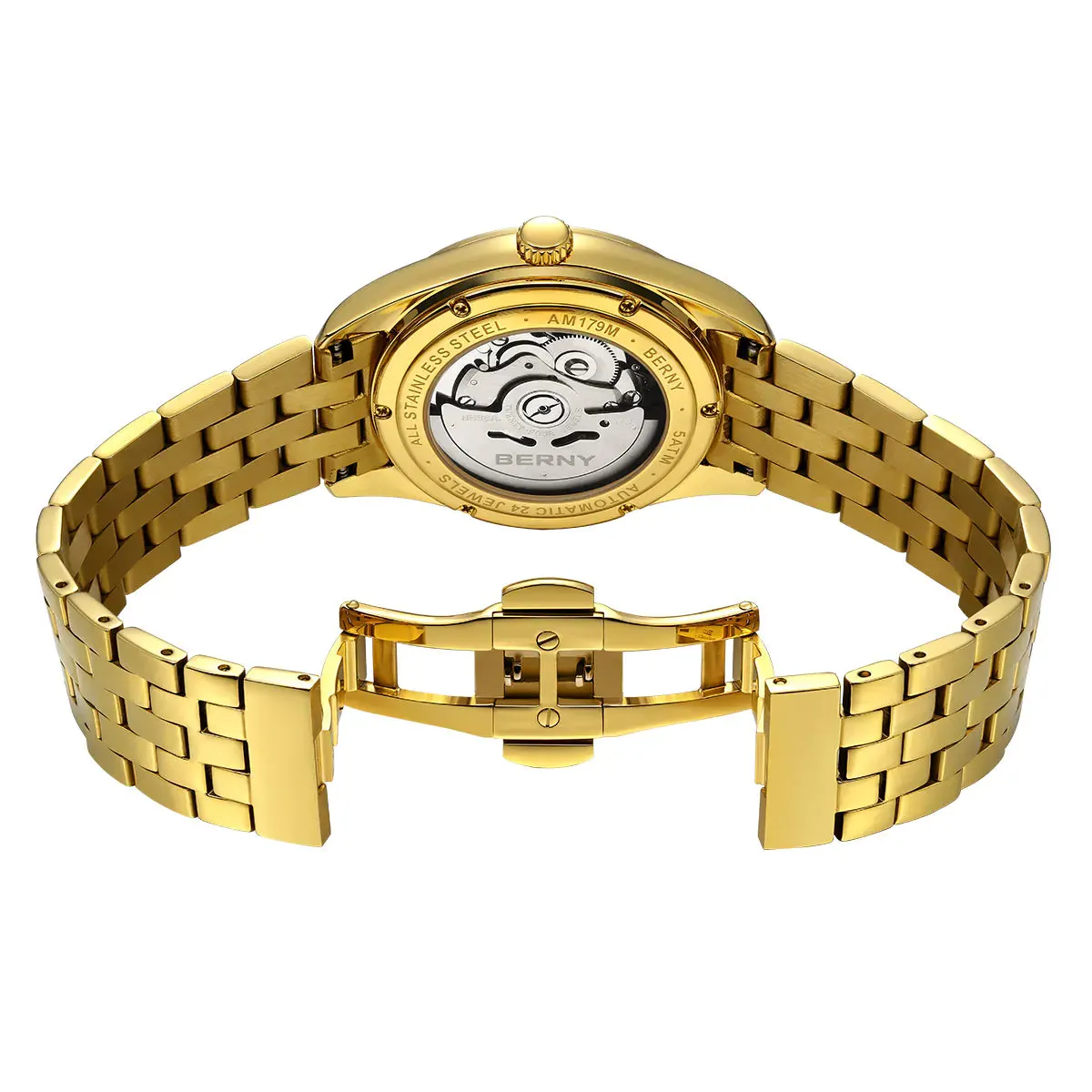 Montre Berny AM179M-Y – Blanc
