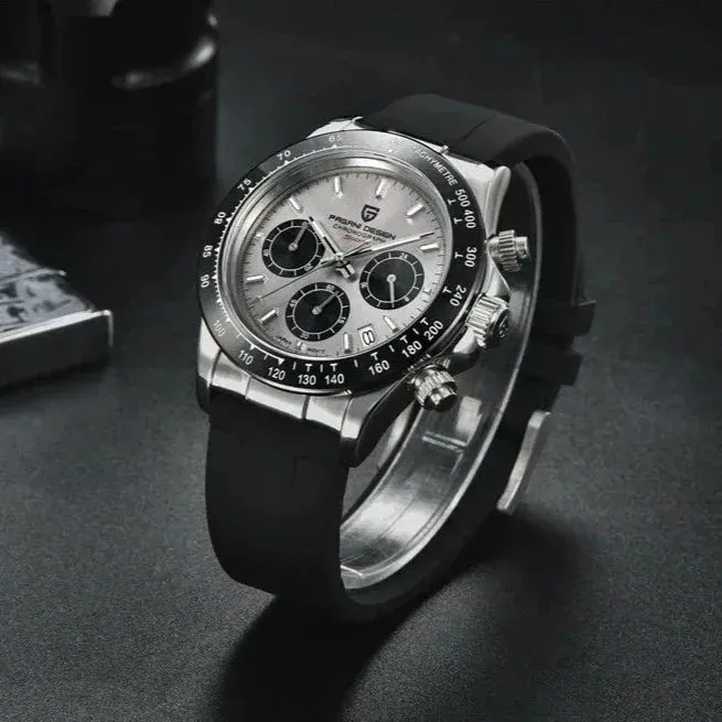 Montre Pagani Design Méca-quartz 40 mm – Café