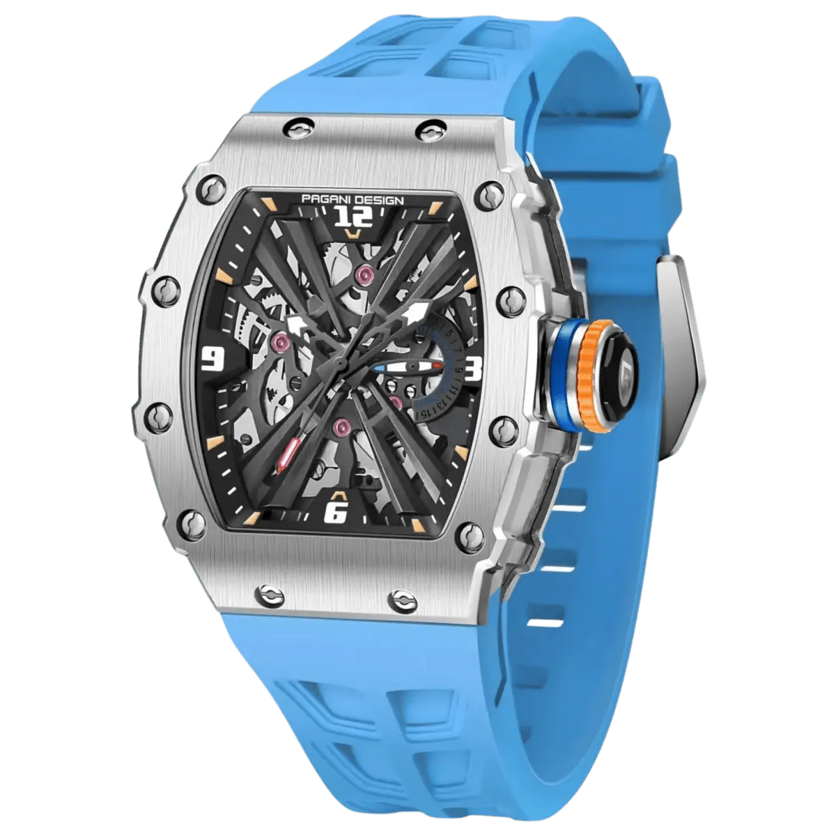 Montre Pagani Design PD-1738 Quartz 42 mm – Bleu