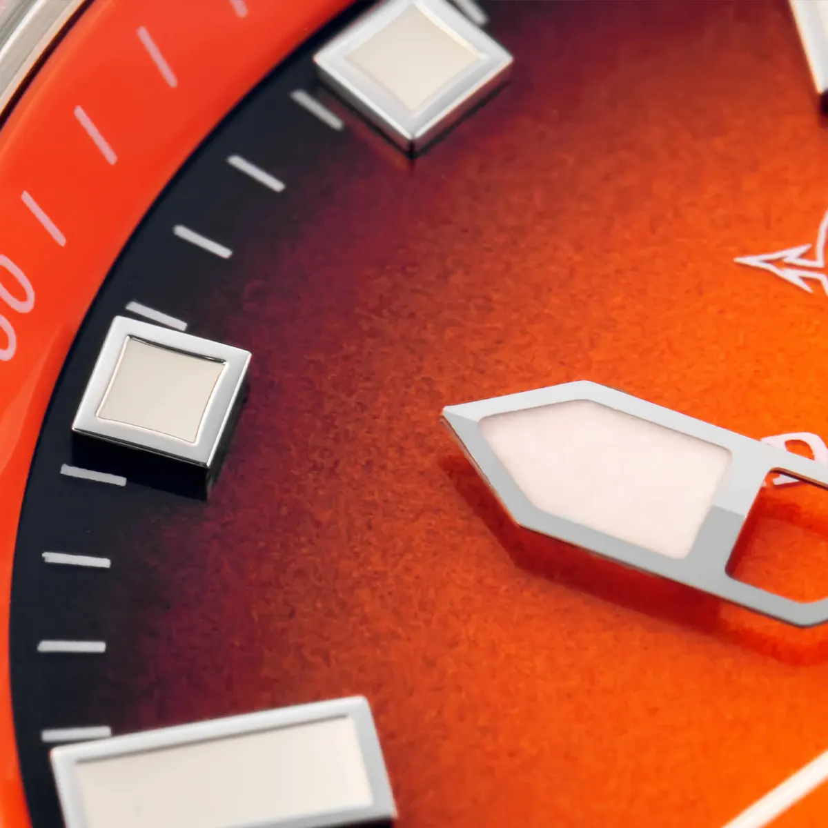 Montre Addiesdive AD2089 – Orange / Bracelet acier