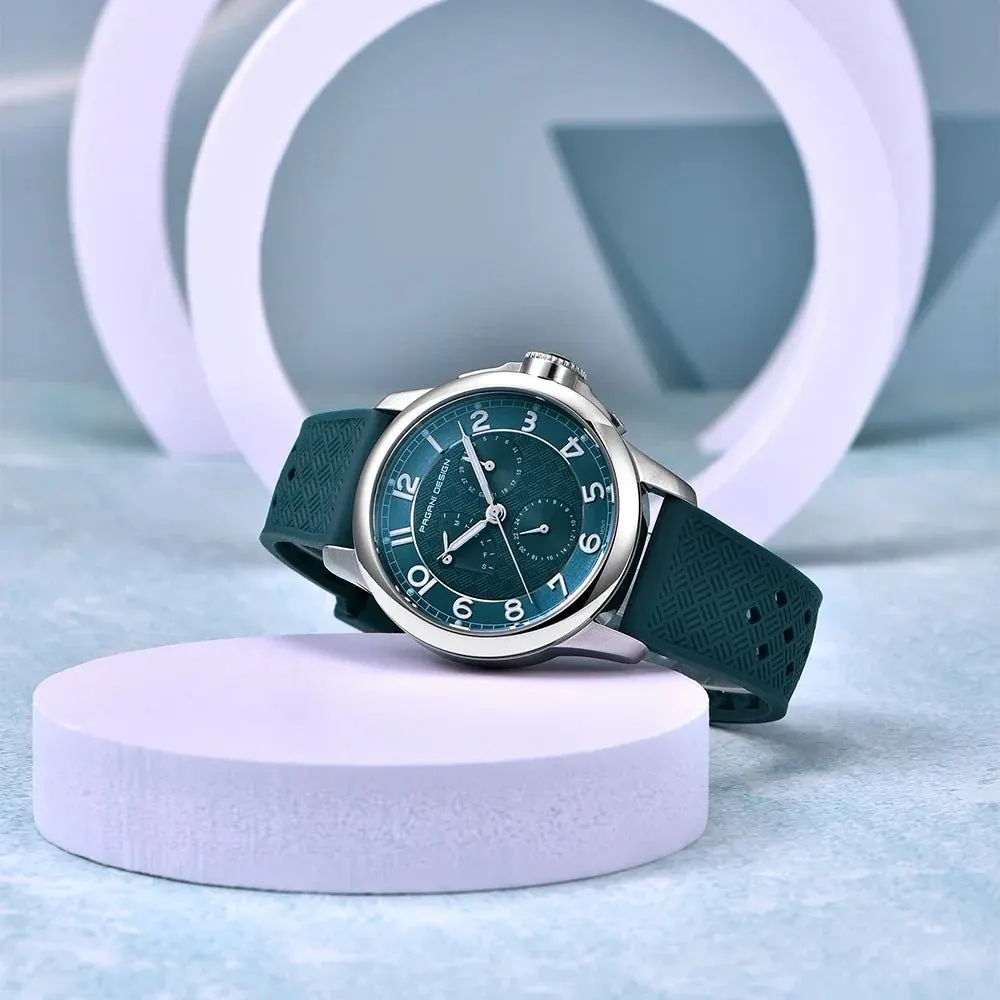 Montre Pagani Design Quartz 40 mm – Bleu