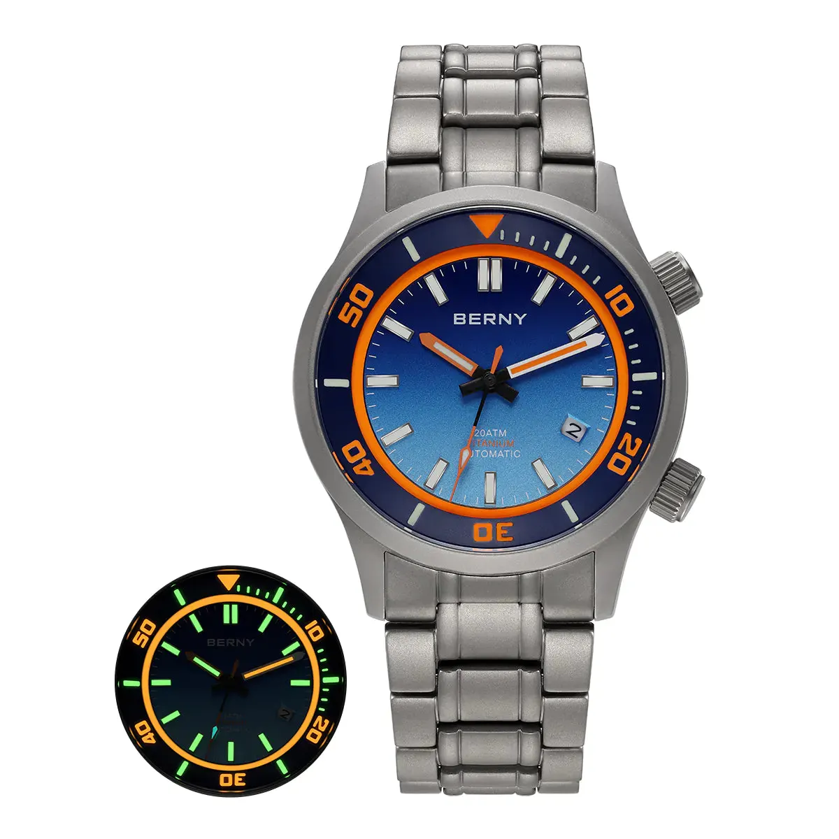 Montre Berny AMT149MS Automatique – Bleu