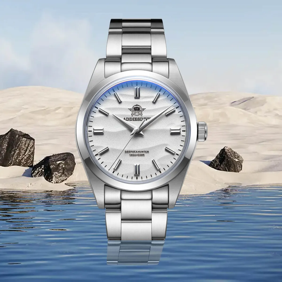 Montre Addiesdive AD2030 – Blanc