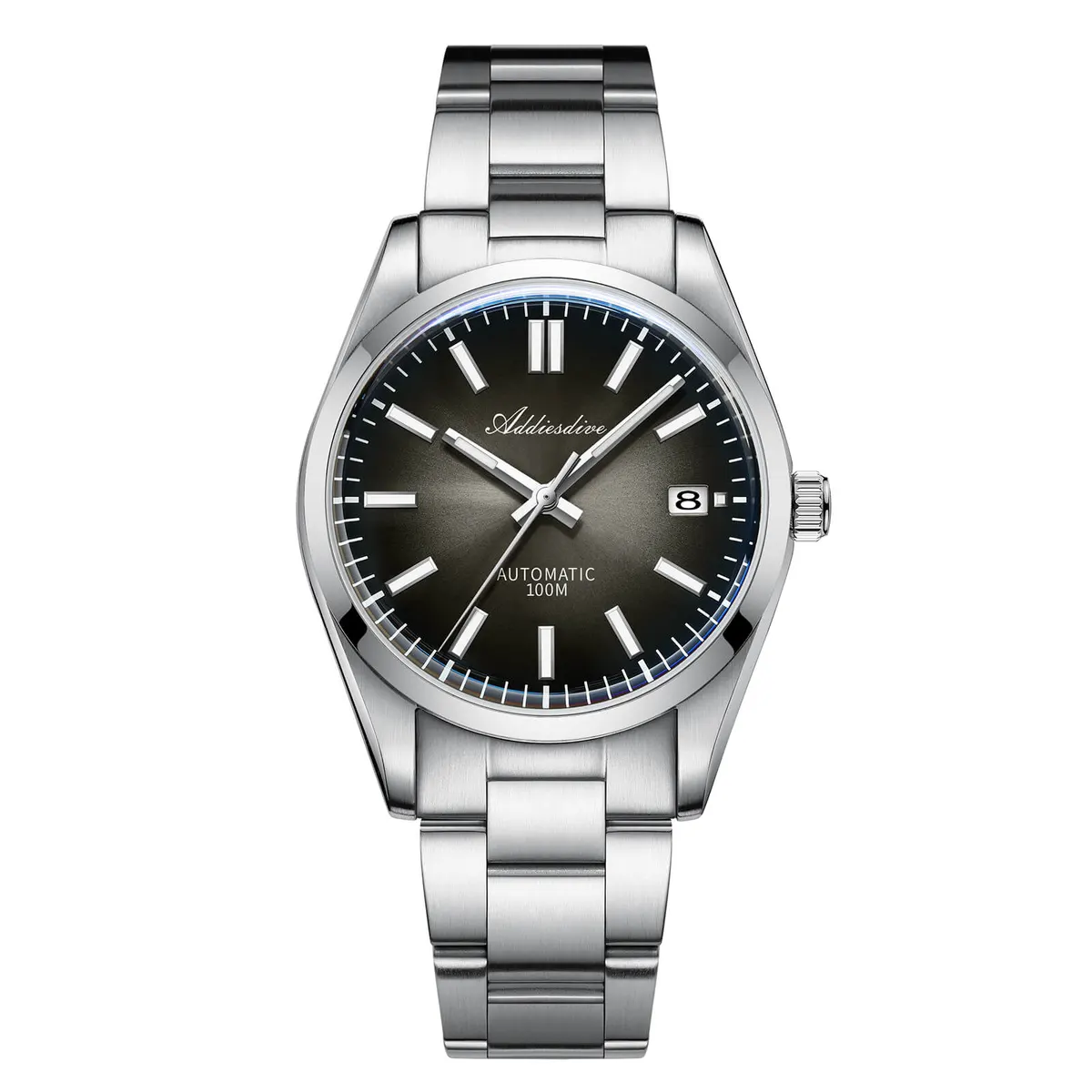 Montre Addiesdive AD2071 Automatique 39 mm – Dégradé gris