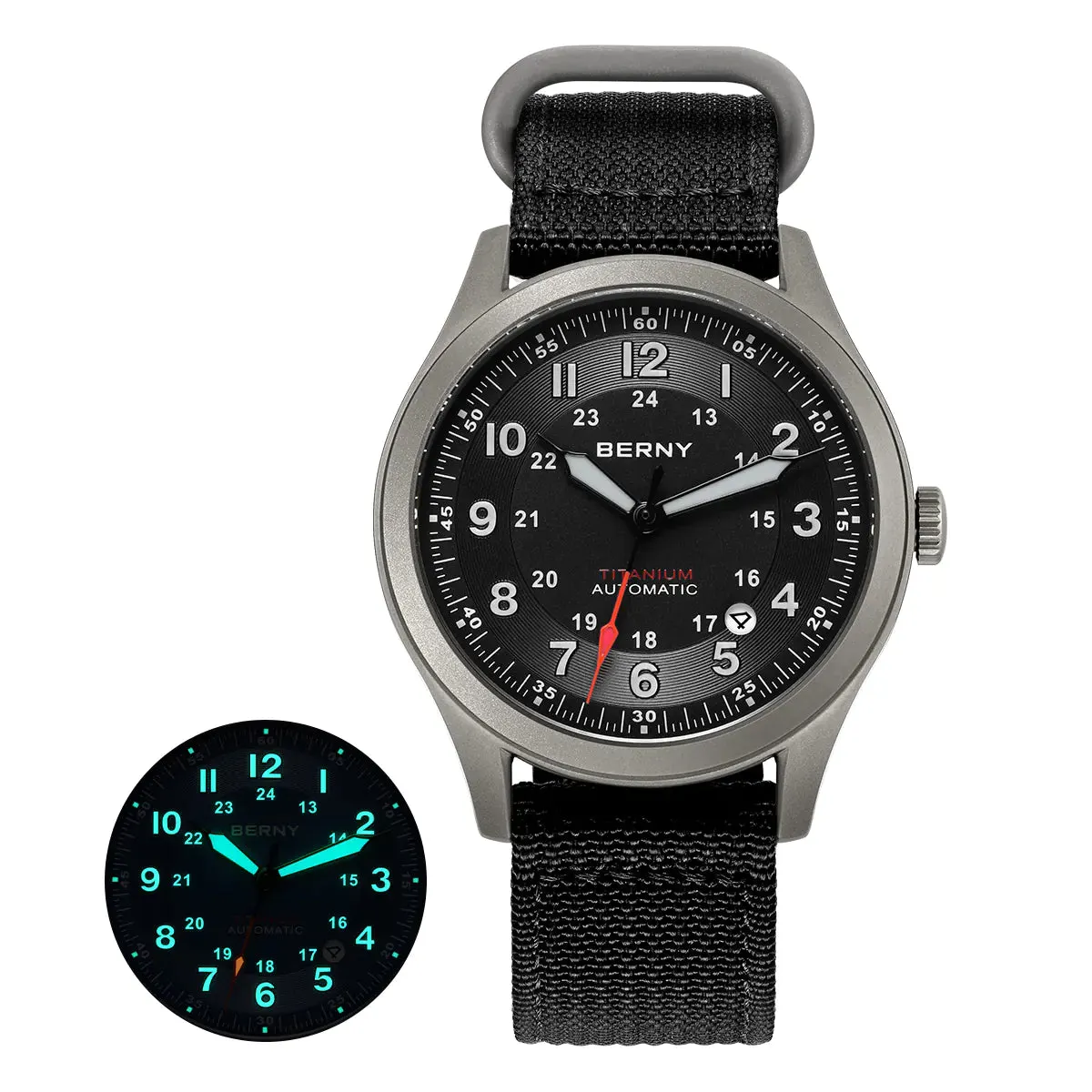 Montre Berny AMT163M Automatique – Noir