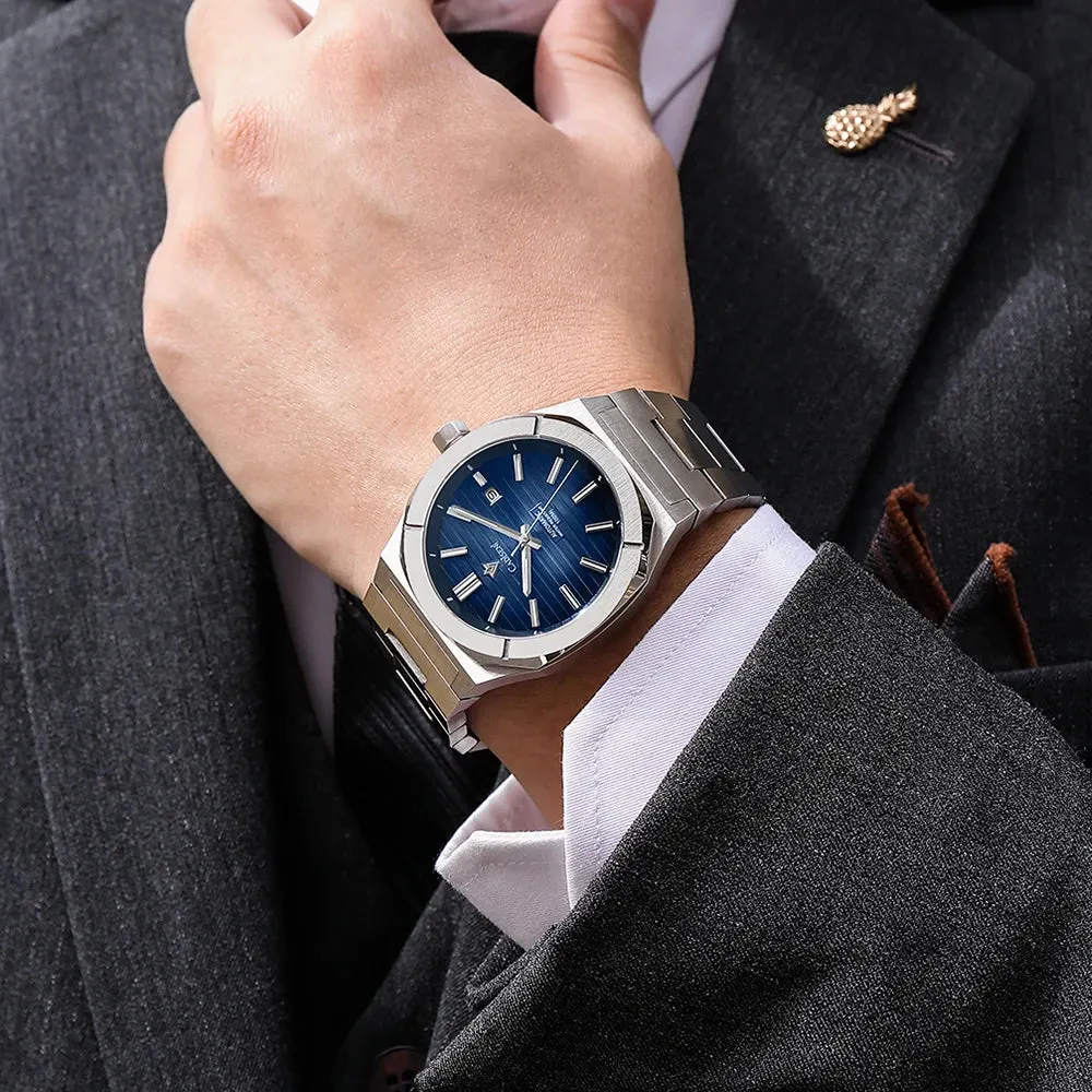 Montre Cadisen C8200 – Bleu ciel