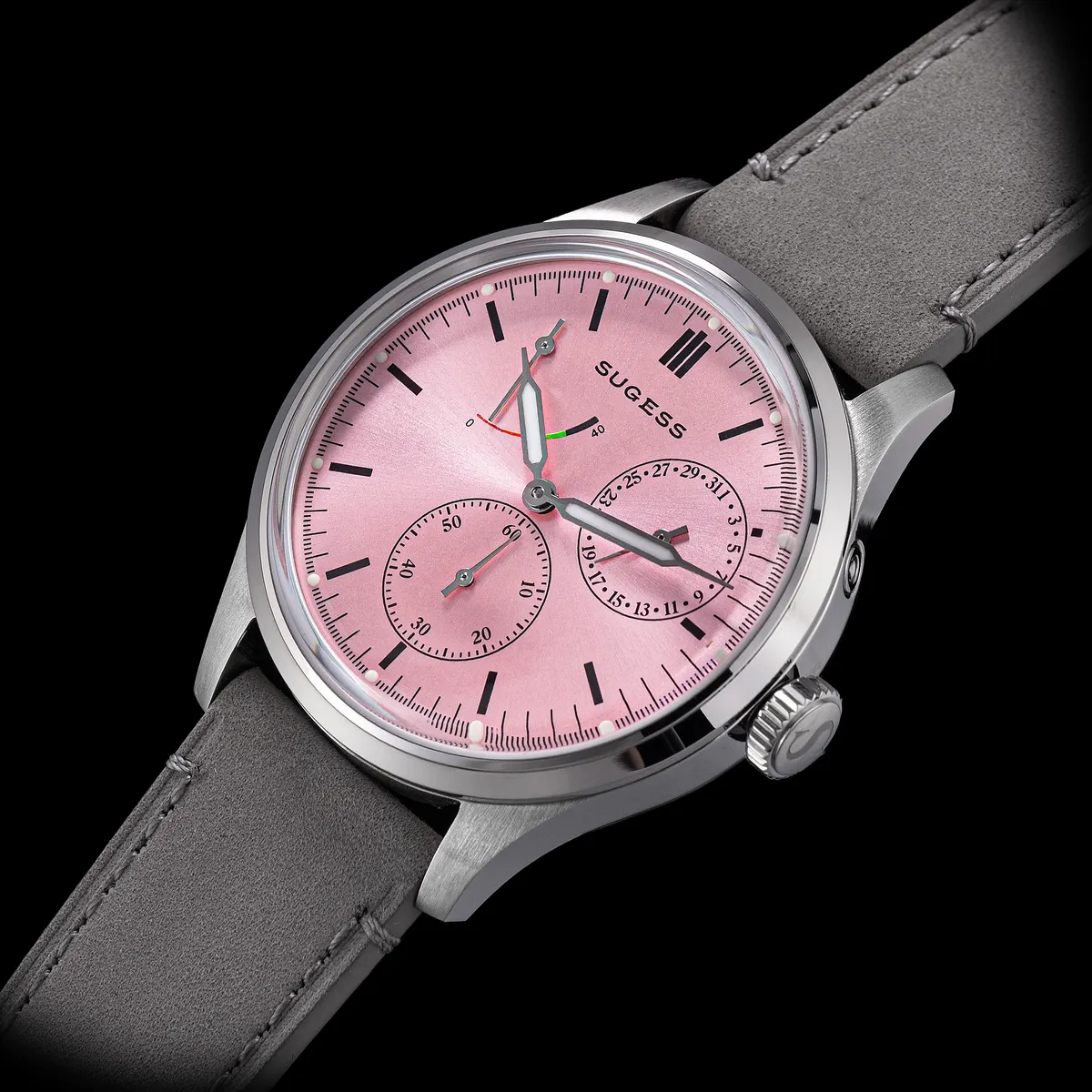 Montre Sugess S458 – Cadran rose